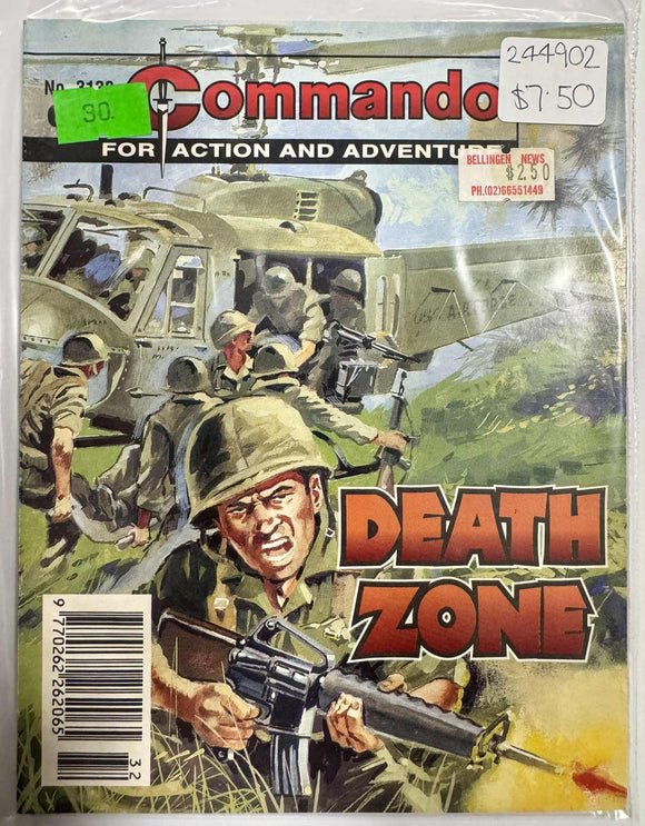 Commando Comic No.3138 Death Zone