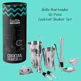 Hello Bartender Cocktail Shaker Set