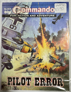 Commando Comic No.3476 Pilot Error