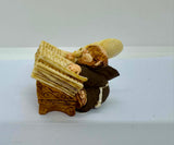 Vintage Resin Monk Figurines