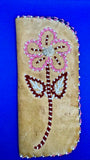 Vintage Handmade Leather Glasses Case