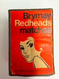 5 Redheads Match Boxes (2x Brymay, 3x Bryant & May)