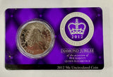 2012 50c Uncirculated Coin - The Queen's Diamond Jubilee
