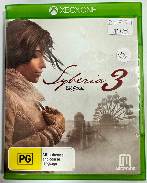 Syberia 3 Xbox One Game