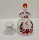 Kalocsa Porcelain Lady Bell