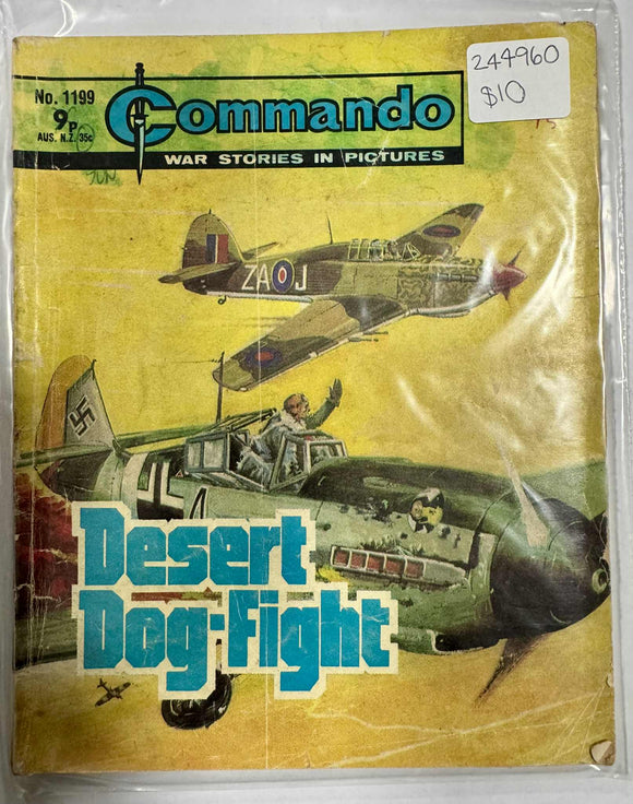 Commando Comic No.1199 Desert Dog-Fight