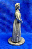 Pewter Nursemaid Figurine