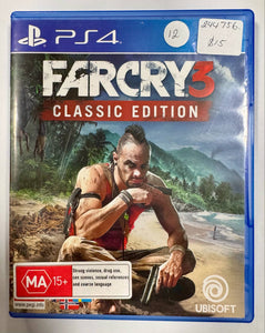 Far Cry 3 Ps4 Game