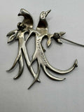 Brooch Marcasite Birds