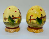 Vintage Rooster Salt & Pepper Shakers