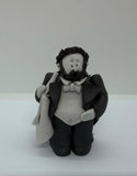 Clay Luciano Pavarotti Figurine