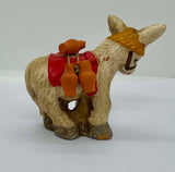 Hand-painted Donkey Figurine