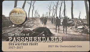 2017 The Battle of Bullecout The Western Front 1917-2017 50 Cent