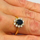 18ct Yellow Gold Cubic Zirconia Ring