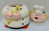 Vintage Fat Chef Cookie Jar By Living Art
