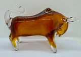 Vintage Murano Style Glass Bull