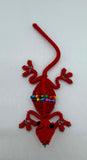 Beaded Wire Lizard Magnet