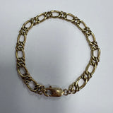 9ct Yellow Gold Interwoven Bracelet