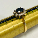 18ct Yellow Gold Cubic Zirconia Ring