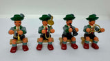 Traditional Wooden Erzgebirge Folk Art German Band