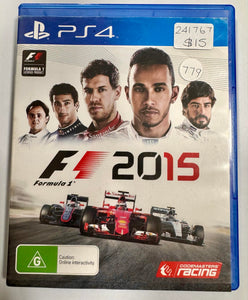 F1 2015 PS4 Game