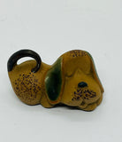 Vintage Italian THUN ceramic Dachshund Dog Figurine