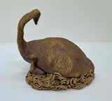 Emu Sitting on Nest Figurine