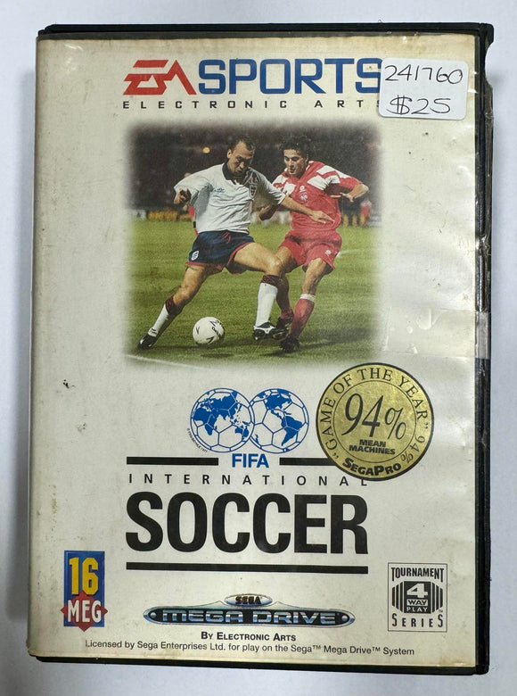 Fifa International Soccer Sega Mega Drive Game