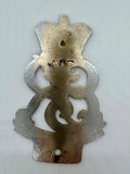 Vintage 1953 Queen Elizabeth II Car Grill/Bumper Bar Badge