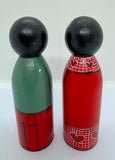 Hand-painted Wooden Peg Dolls