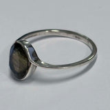 Sterling Silver Labradorite Ring