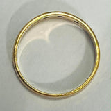 9ct Yellow Gold Garnet and Cubic Zirconia Ring