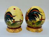 Vintage Rooster Salt & Pepper Shakers