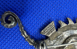 Vintage Art Deco Miracle Seahorse Brooch