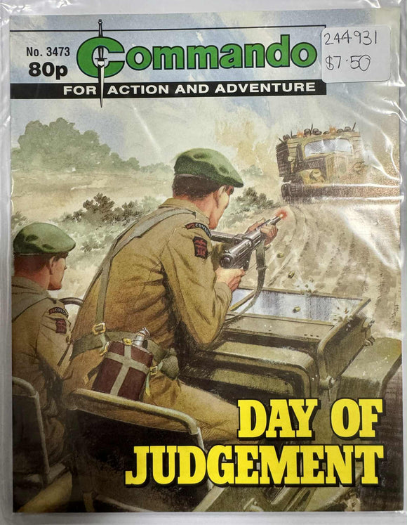 Commando Comic No.3473 Day of Judgement