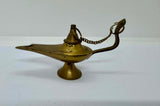 Vintage Brass Aladdin/Genie Oil Lamp