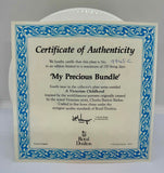Vintage Royal Doulton Collector Plate, "My Precious Bundle" A Victorian Childhood