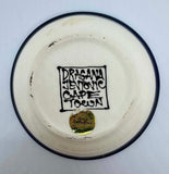 Hand-painted Ceramic Guinea Fowl Bowl