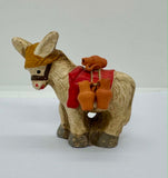 Hand-painted Donkey Figurine
