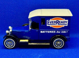 Matchbox Models of Yesteryear 1927 Talbot Van "Ever Ready Batteries For Life"