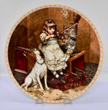 Vintage Royal Doulton Collector Plate, "The Concert" A Victorian Childhood