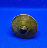 Vintage Wooden Spinning Top Hand-painted Maid