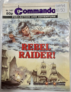 Commando Comic No.3487 Rebel Raider!