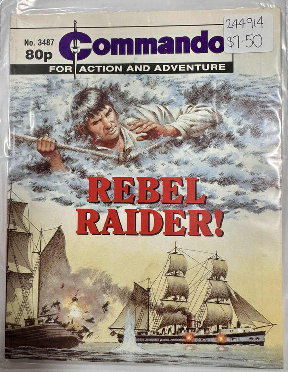 Commando Comic No.3487 Rebel Raider!