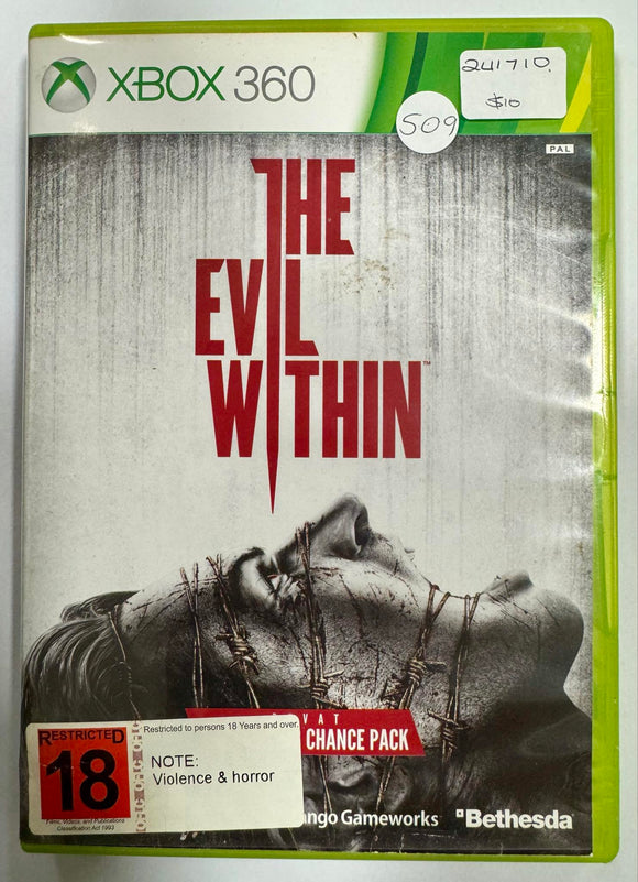 The Evil Within Xbox 360 Game
