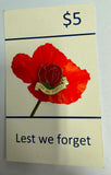 Lest We Forget Poppy Pin