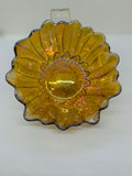 Vintage Indiana Glass Style Carnival Glass Bowl