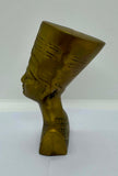 Nefertiti Brass Bust Figurine