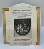"Gifts From Faraway Places" The Legend Tutankhamun Plate