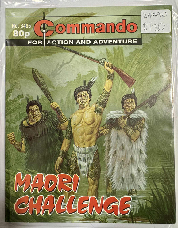 Commando Comic No.3495 Maori Challenge